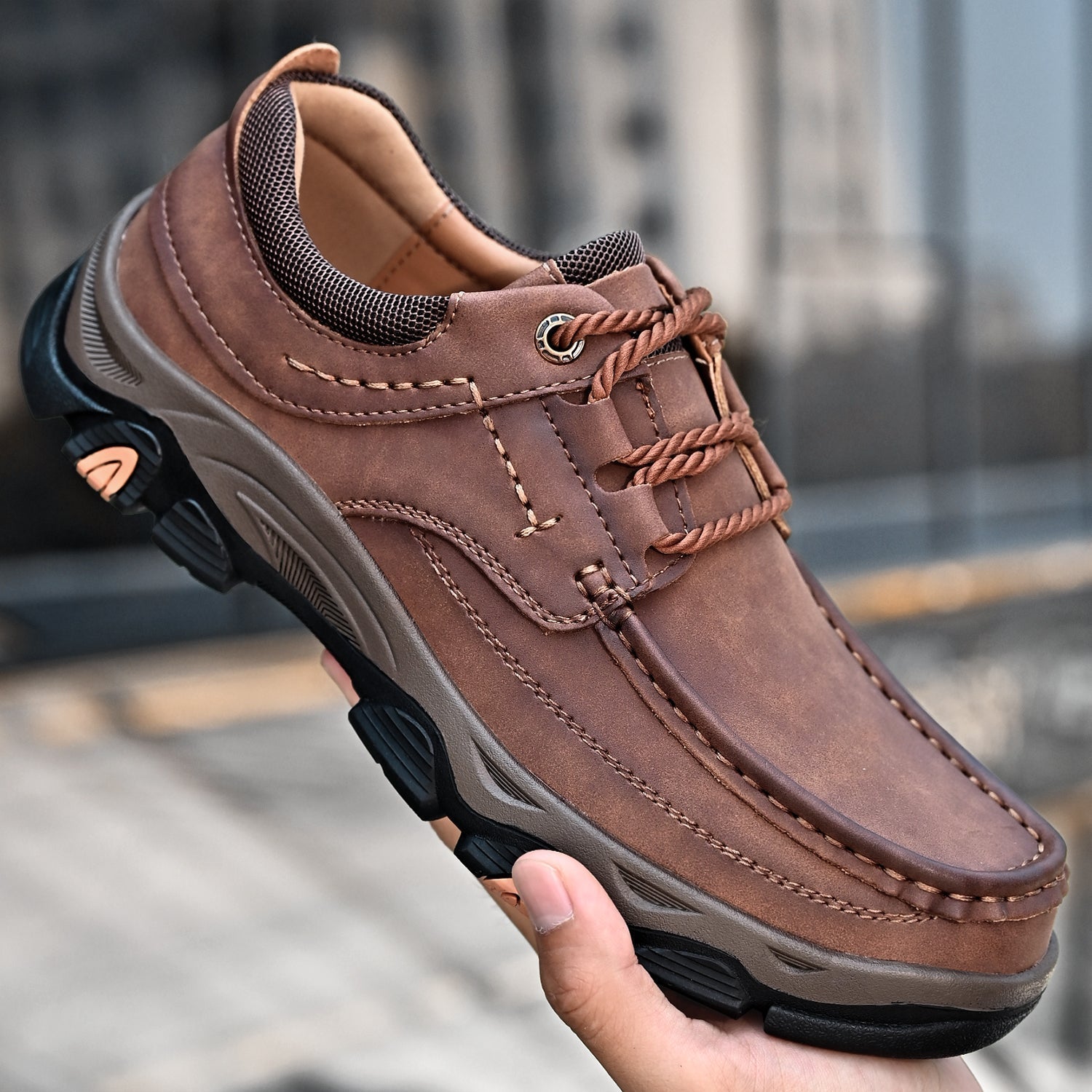 Transition with orthopedic and extremely comfortable sole with laces (Ⅰ)