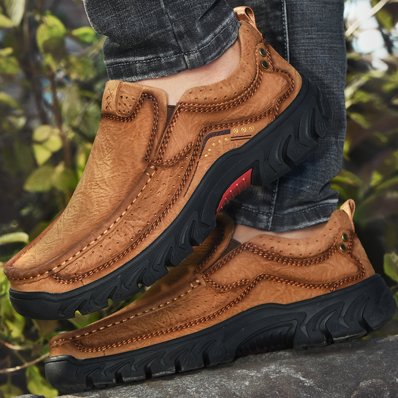 Transition Leather boots with extremely comfortable sole