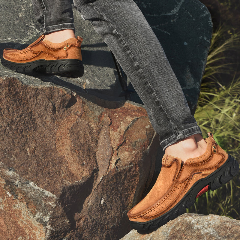 Transition Leather boots with extremely comfortable sole