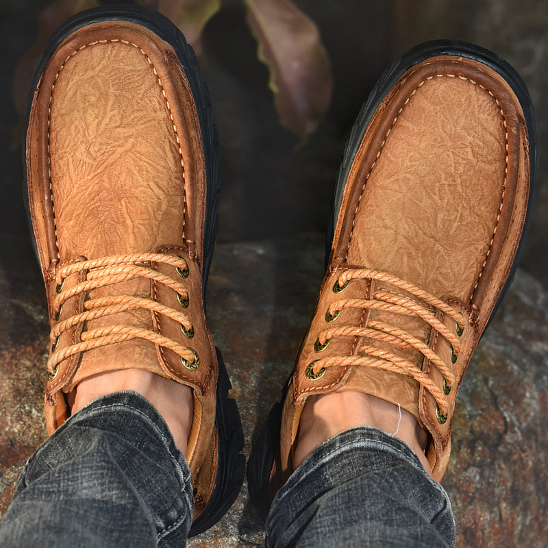 Transition Leather boots with extremely comfortable sole